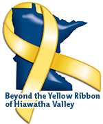 Logo Beyond the Yellow Ribbon of Hiawatha Valley